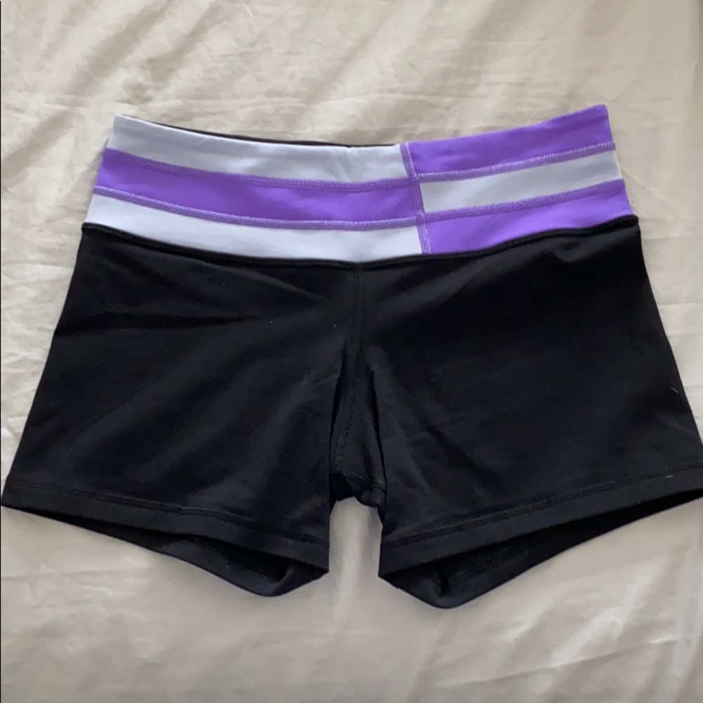 Lululemon Reversible Spandex Bike Shorts